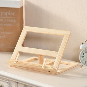 Creative Bookworm Wooden Tablet Stand