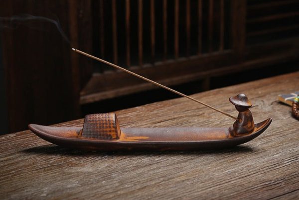 Wooden Zen Incense Holder