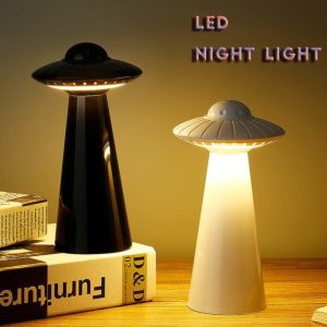 Ufo Inspired Rechargeable Led Desk Lamp