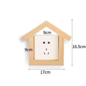 Creative House Design Light Switch Cover