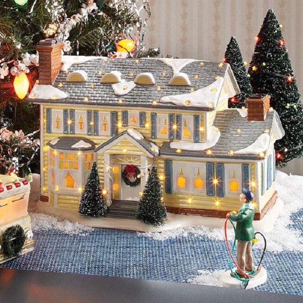 Miniature Christmas House Desktop Decor