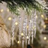 12Pcs Christmas Tree Decoration Artificial Icicles