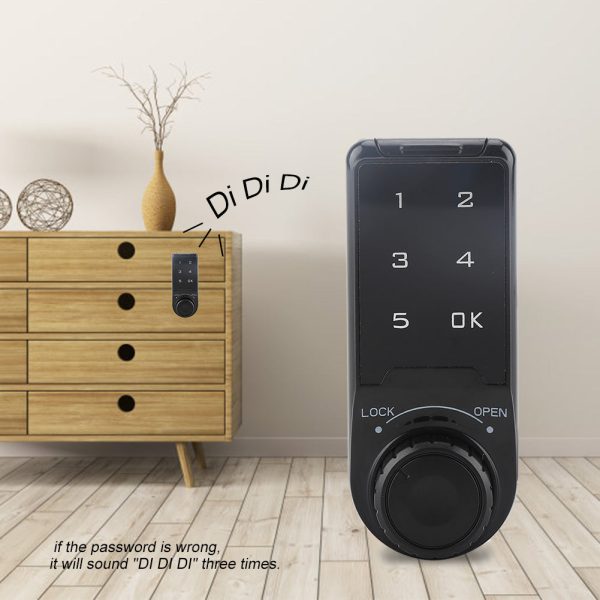 Modern Digital Keypad Cabinet Lock