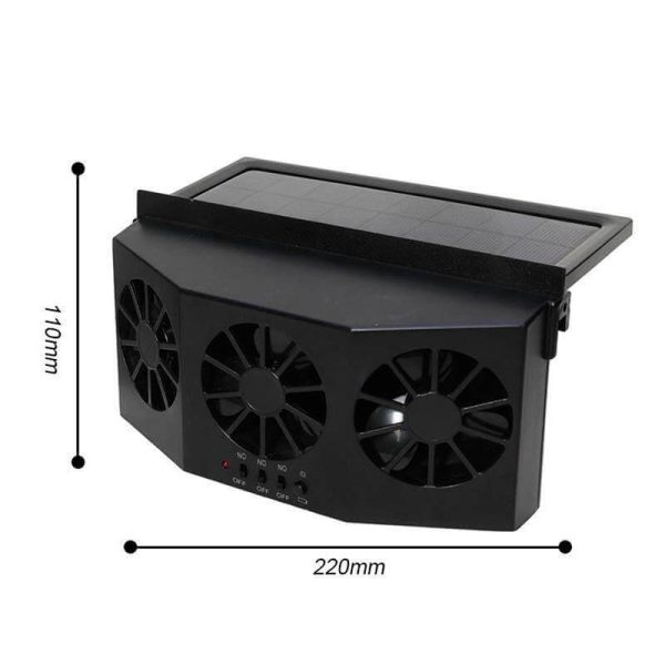 Auto Solar Ventilating Fan For Car