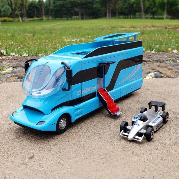 Deluxe Rv Metal Camper Van Model Toy