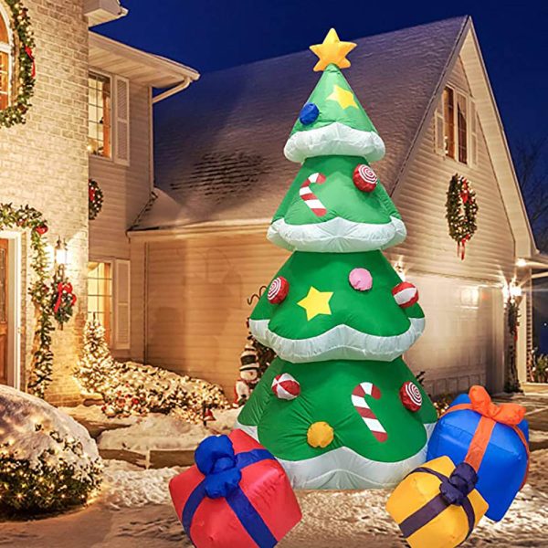 Giant Inflatable Glowing Christmas Tree