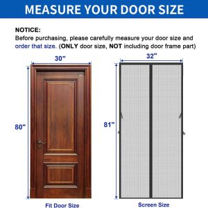 Magnetic Cold-Proof Cotton Door Curtain