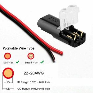 Waterproof Electrical Wire Cable Connector Set