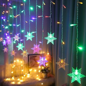 Led Fairy Snowflake Lights