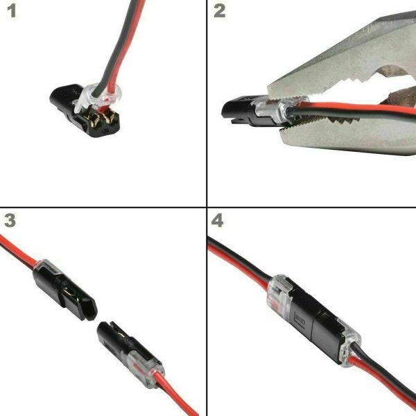 Waterproof Electrical Wire Cable Connector Set