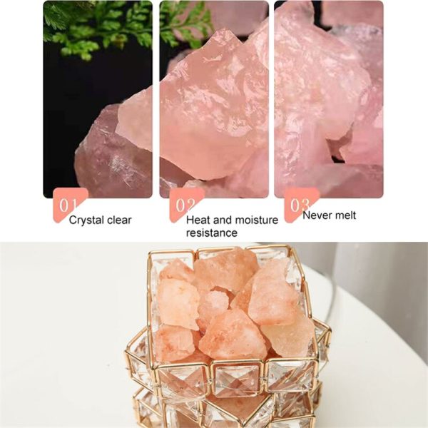 Crystal Room Mood Ambient Geo Shimmer Cube Light