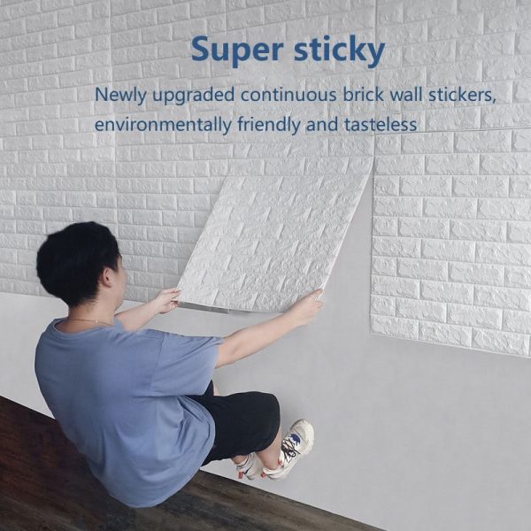 3D Self-Adhesive Soft Brick Wall Stickers