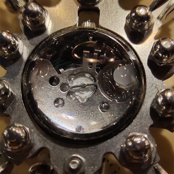 Robot Spider Stainless Steel Mechanical Clock