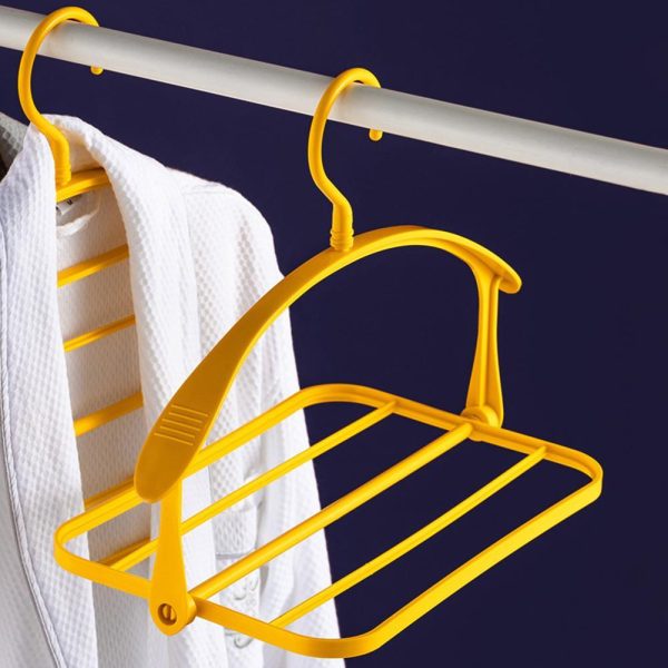 4-Layer Foldable Clothes Hanger