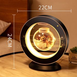 Magnetic Love Forever Levitating Flower Lamp