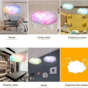 Cloudscape Glow 3D Cloud Smart Bedroom Light