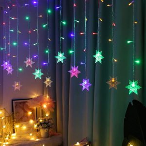 Led Fairy Snowflake Lights