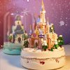 Royal Architecture Cartoon Castle Music Box