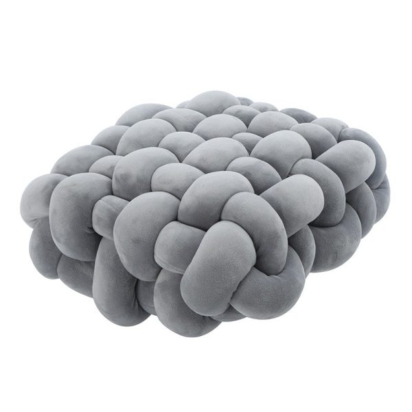 Knotted Ball Decorative Pillow