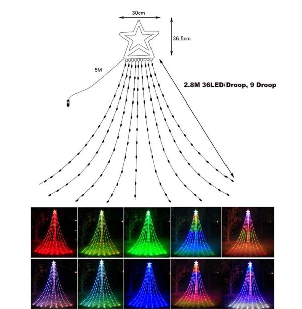 Creative Smart Christmas Tree Led String Light