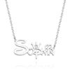 Custom Name Necklace Disney Princess Necklace With Crown