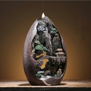 Zen Aromatherapy Decorative Backflow Relaxing Incense Burner