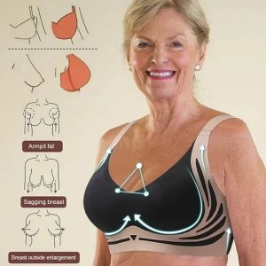 Super Gather Bra | Wireless PushUp Bra No Sagging Breasts