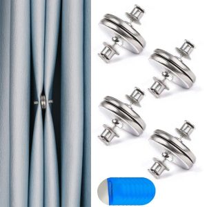 Magnetic Curtain Clip 4 Pair/Set