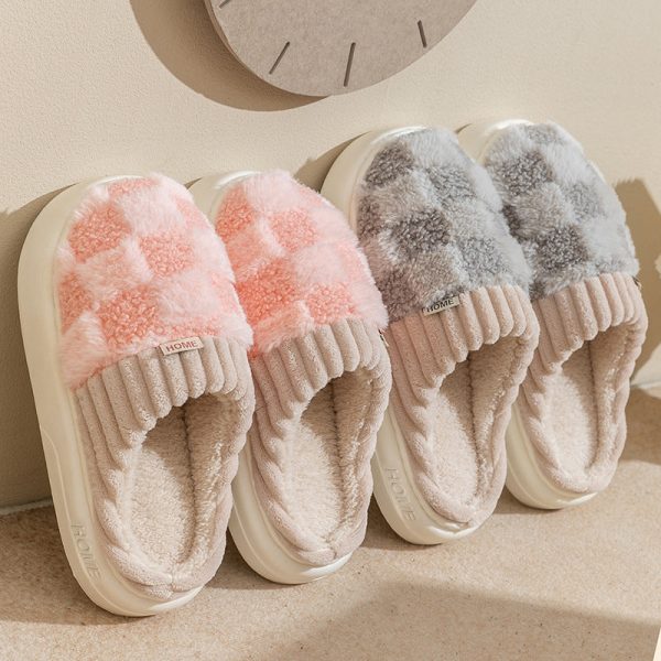 Soft Sole Thick Non-Slip Warm Slippers