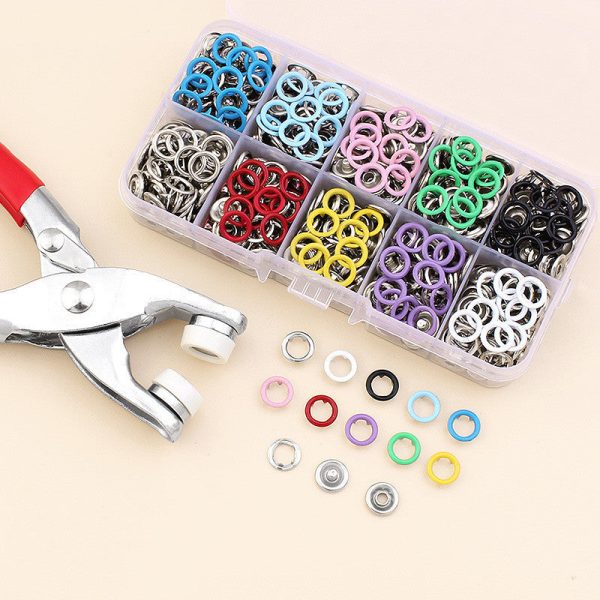 Snap Fastener Suit Button Clothes Sewing Clinch Diy