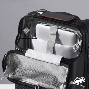 Small Front Opening Boarding Suitcase