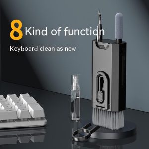 Keyboard Multifunctional Computer Earphone Dust Cleaning Brush