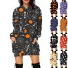 Witchy Hooded Halloween Top