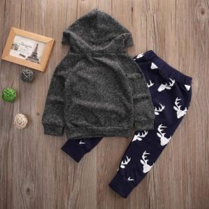 Soft Black Cotton Sweatshirt For Kids Comfortable And Stylish