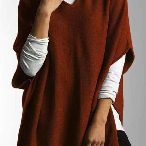 Casual Simplicity Solid Slit Hooded Collar Tops