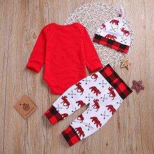 Cute Christmas Outfit Set For Kids Great For Holiday Fun