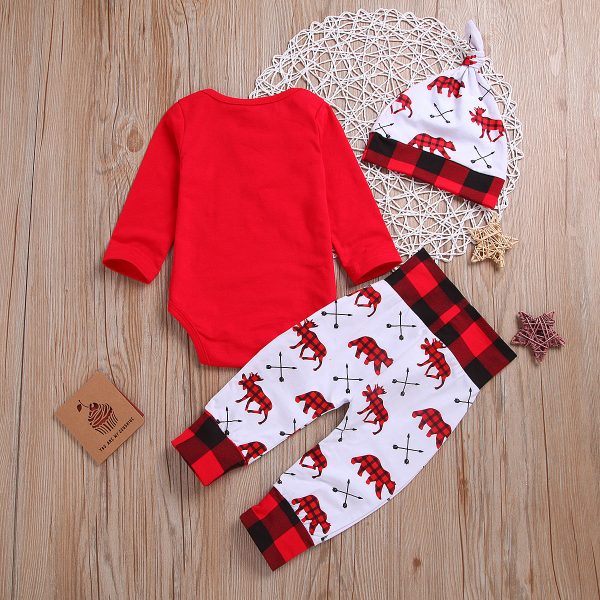 Cute Christmas Outfit Set For Kids Great For Holiday Fun