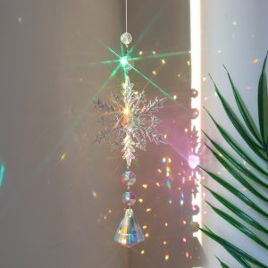 Christmas Snowflake Crystal Sun Catcher