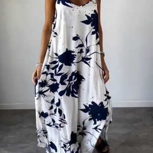 Women'S Flared Dress With Print