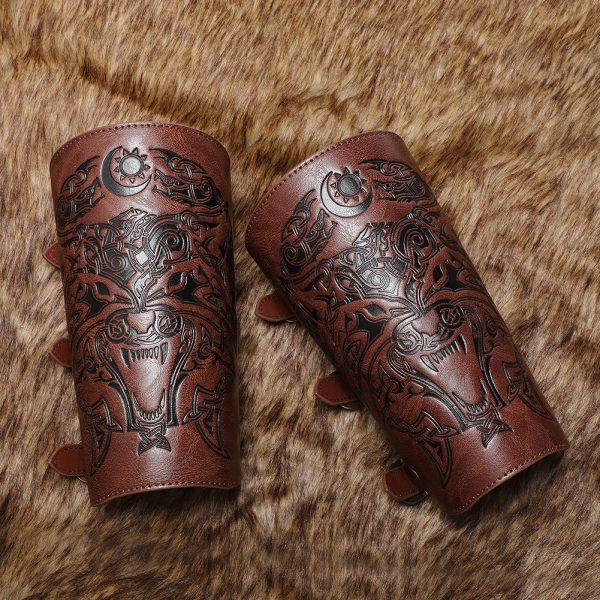 Viking Leather Wristband