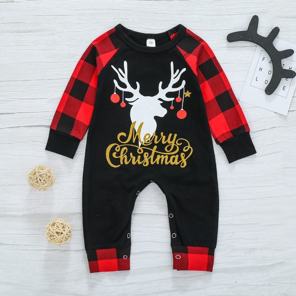 Long Sleeve Christmas Romper