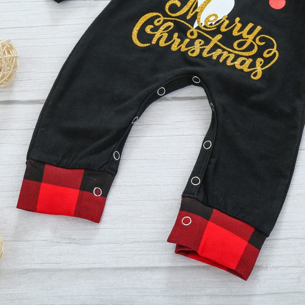 Long Sleeve Christmas Romper