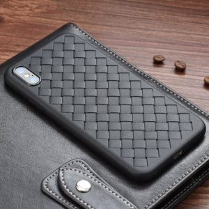 Luxury Grid Weaving Case For Iphone