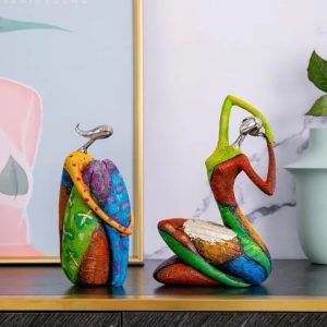 Colorful Abstract Figurine