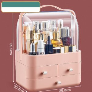 Makeup Storage Desktop Dustproof Lipstick Makeup Brush Finishing Box Dressing Table