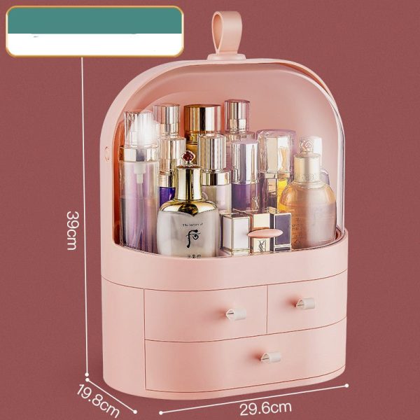 Makeup Storage Desktop Dustproof Lipstick Makeup Brush Finishing Box Dressing Table