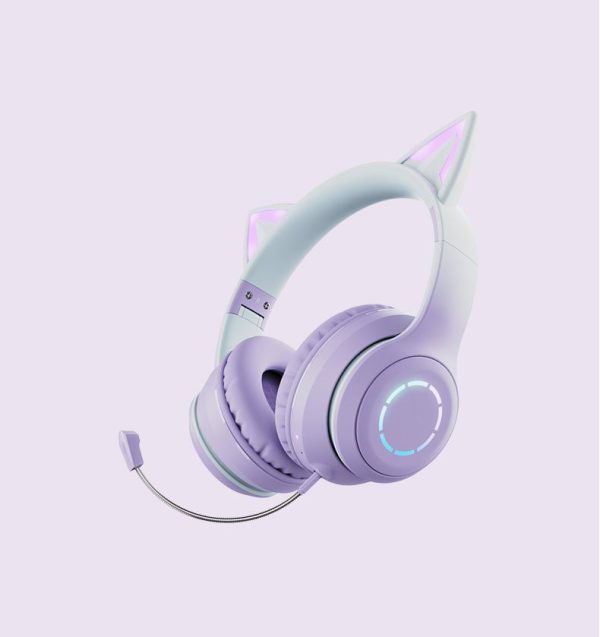 Cat Ear Luminous Electric Competition Wireless Headphone