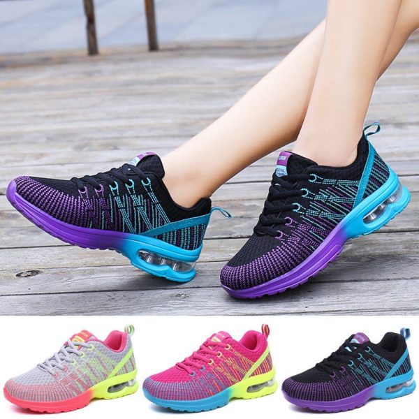 Sports Shoes Casual Mesh Breathable Fitness Women'S Shoes