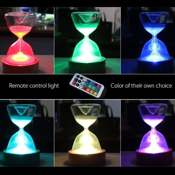 Hourglass Night Lamp