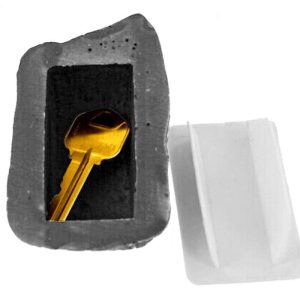 Stone Spare Key Hidden Garden Box